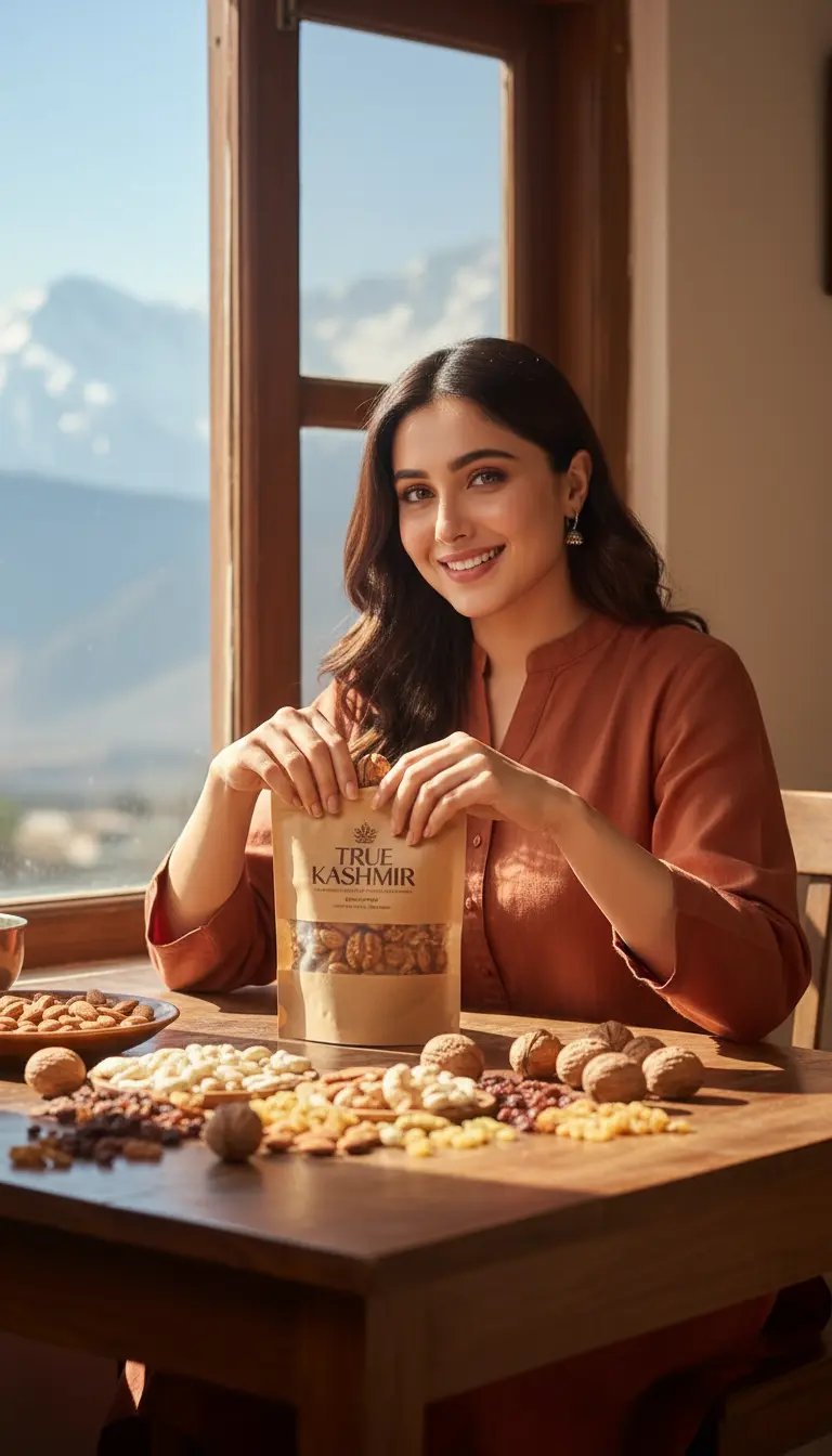 TK Walnuts 250gms, Without Shell, Fresh Akhrot Giri